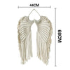 Angel Wings Woven Wall Hanging Decor – Boho Nursery & Home Decoration