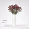 Modern Minimalist White Hemp Rope Ceramic Vase – Scandinavian & Boho Home Decor