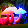 Mushroom Night Light with Auto Sensor – Cute USB LED Lamp for Kids Room & Nursery