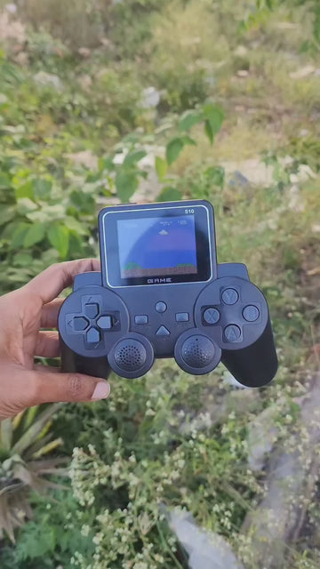 Portable Handheld Game Console for Kids – Built-in Games, Rechargeable & Travel-Ready