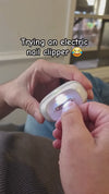 Electric Automatic Nail Clippers – Safe & Quiet for Babies, Adults & Seniors