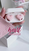 Heart-Shaped Bluetooth Wireless Headphones – Stylish Fashion Headphones with Mic