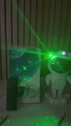 Rocket Astronaut Galaxy Starry Sky Projector Lamp – LED Night Light for Bedroom & Desk