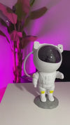 Rocket Astronaut Galaxy Starry Sky Projector Lamp – LED Night Light for Bedroom & Desk