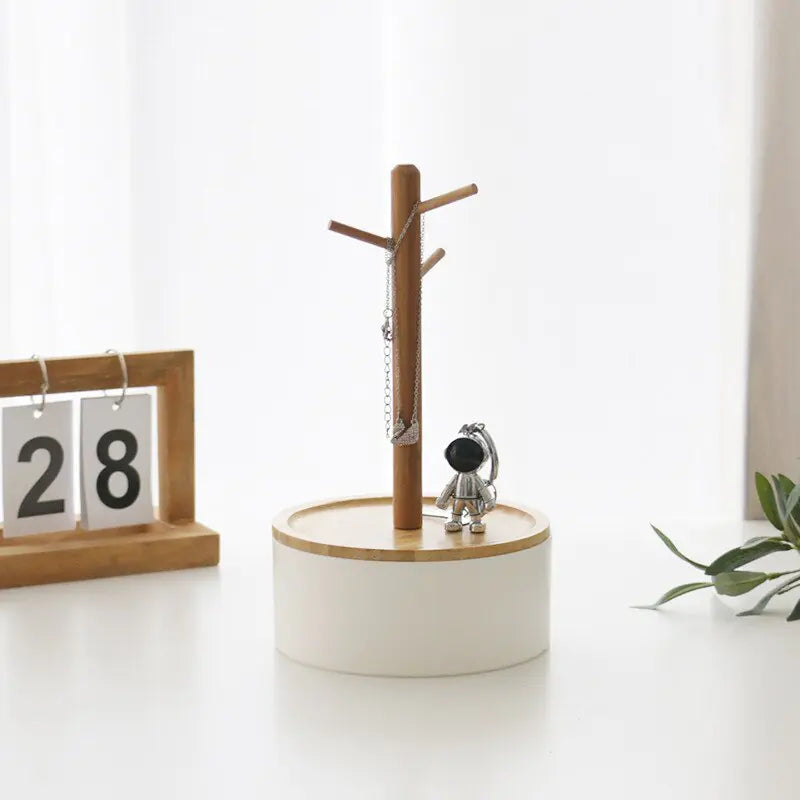 Branch Storage Rack Jewelry Organizer – Nature-Inspired Necklace & Ring Holder