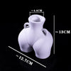 Home Decor Sculpture Ceramic Vase – Artistic Statement Piece for Living Room & Office