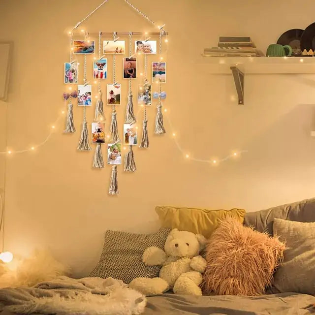 Angel Wings Woven Wall Hanging Decor – Boho Nursery & Home Decoration