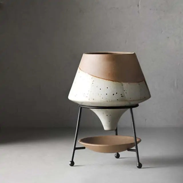 Creative Ceramic Flowerpot – Unique Plant Pot for Indoor & Outdoor Home Decor